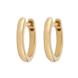 Shiny Gold Hoops