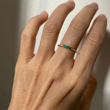 Equilibrium 3 Emerald Ring