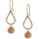 Sunstone Biel Earrings