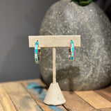 Bamboo Hoop Earrings