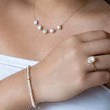 Single Wrap Gemstone Bracelet