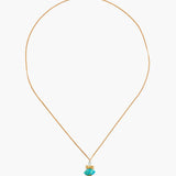 Evil Eye Shaped Mixed Necklace