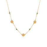 La Flor Necklace- Gold