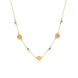 La Flor Necklace- Gold