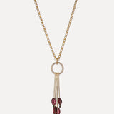 Garnet Melody Necklace