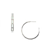 Bamboo Hoop Earrings