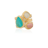 Antigua faux Stack Ring