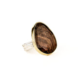 Chocolate Sapphire Ring
