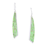 Tile Necktie Earrings