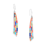 Tile Necktie Earrings