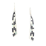 Tile Necktie Earrings