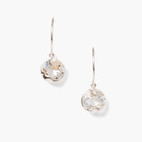 Prong Set Crystal Drops with Moon Bezel