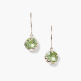 Prong Set Crystal Drops with Moon Bezel