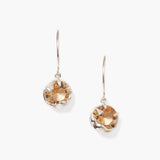 Prong Set Crystal Drops with Moon Bezel