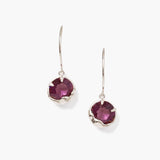 Prong Set Crystal Drops with Moon Bezel