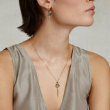 Evil Eye Shaped Mixed Necklace