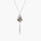 Evil Eye Shaped Mixed Necklace