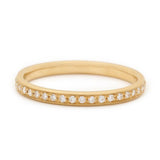Single Row Pave Band
