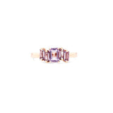 Amalfi Rose De France Horizontal Stack Ring