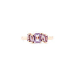 Amalfi Rose De France Horizontal Stack Ring