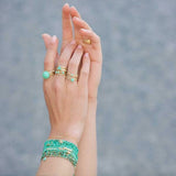 Turquoise Wrap Bracelet - Necklace