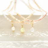 Moonstone Briolette Charm