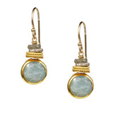 Aquamarine Dawn Earrings