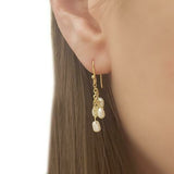 Cascading Pearl Earrings
