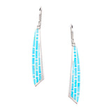 Tile Necktie Earrings