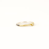 Junia Thin Bezel Set Diamond Ring