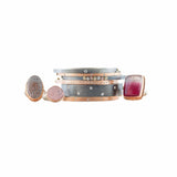 Rene 4mm Diamond Bangle - Rose Gold