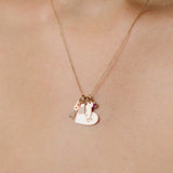 Single Ruby Charm Pendant | July Birthstone