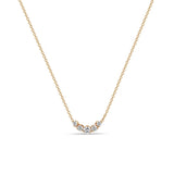 5 Graduated Prong Diamond Necklace