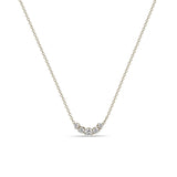 5 Graduated Prong Diamond Necklace
