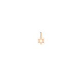 Single Midi Bitty Star of David Charm