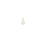 Single Midi Bitty Star of David Charm