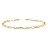 Medium Square Oval Chain Bracelet