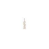Single Itty Bitty Capital Letter LOVE Charm