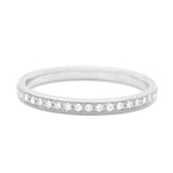 Single Row Pave Band