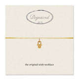 Heart Hamsa Wish Necklace