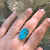 Lone Mountain Turquoise Ring