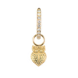 Tiny Wise Owl Charm