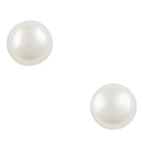 4mm White Pearl Studs