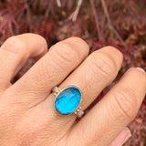 London Blue Topaz Cocktail Ring