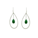 Drop with Emerald Earrings