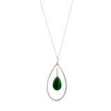 Drop with Emerald Necklace