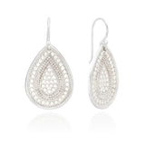 Beaded Teardrop Earrings