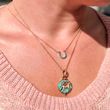 Wild Fire Horse Turquoise Pendant
