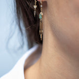 Totem Sapphire Eye & Diamond Earrings