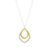 Double Small Lotus Necklace